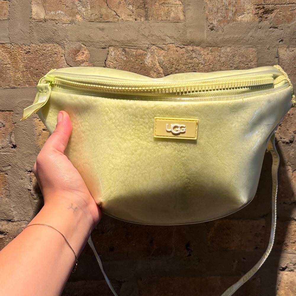 UGG Women's Light Yellow Crossbody Bag